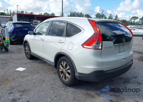 2013 Honda Cr-V Ex-L из США, поврежденный, VIN 5J6RM3H78DL047693